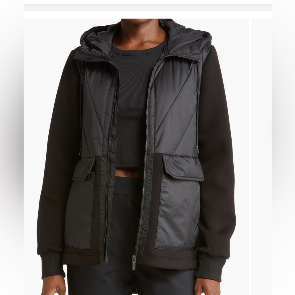 Zella Hybrid Puffer Jacket - Medium (fits like a large)